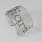 Dior transparent cuff bracelet by Galliano