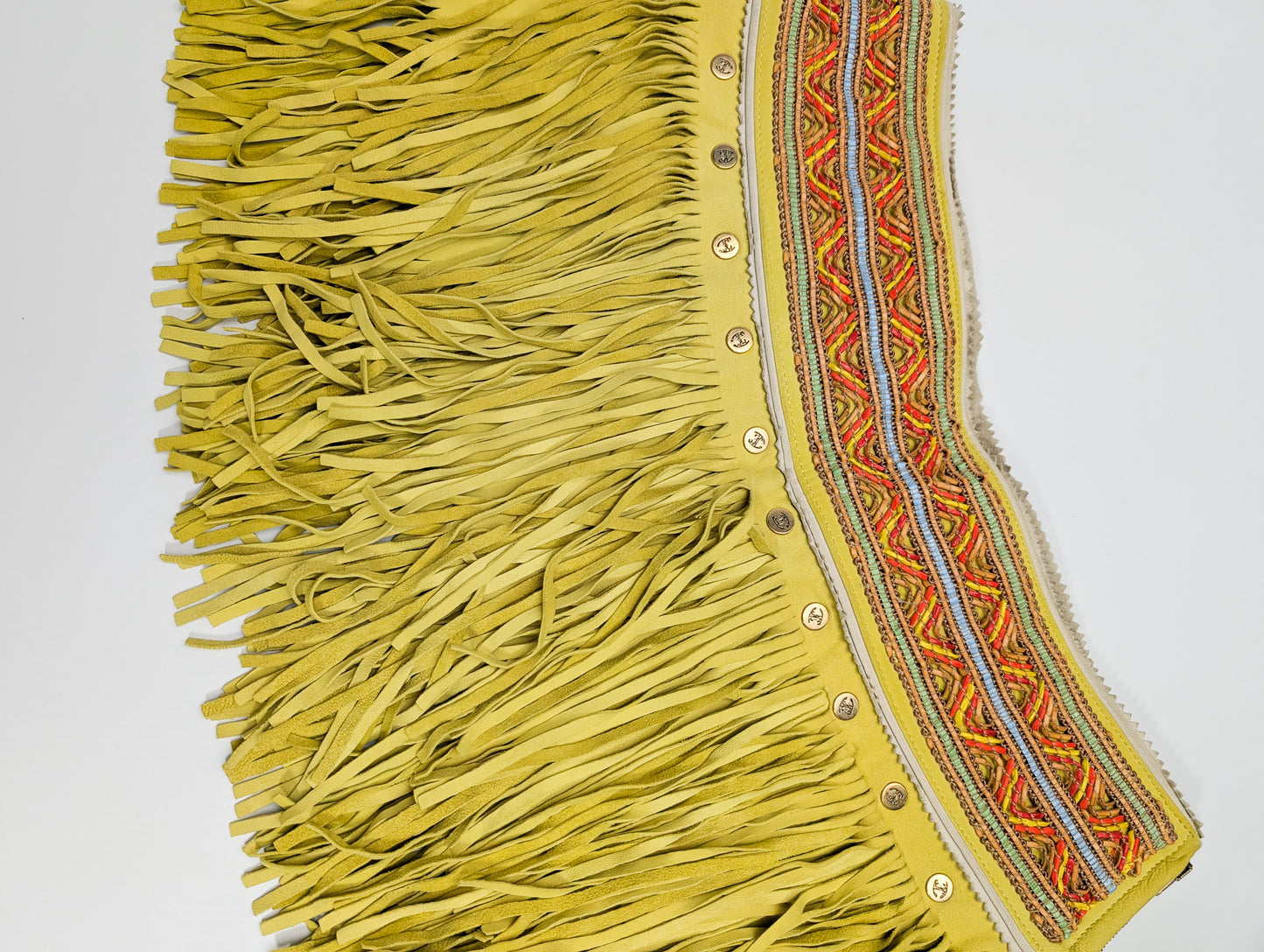 Jupe en daim Roberto Cavalli