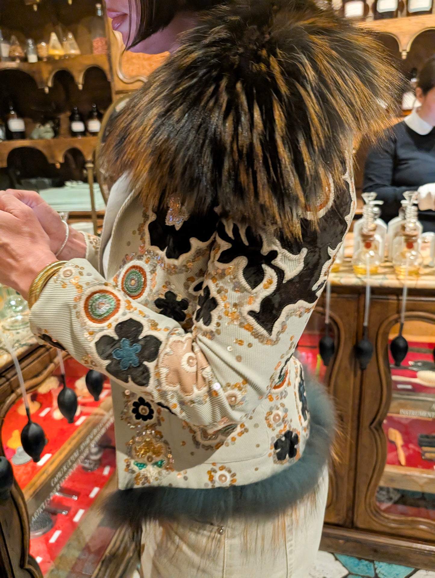 Veste en fourrue Barbara Bui S/S 2004