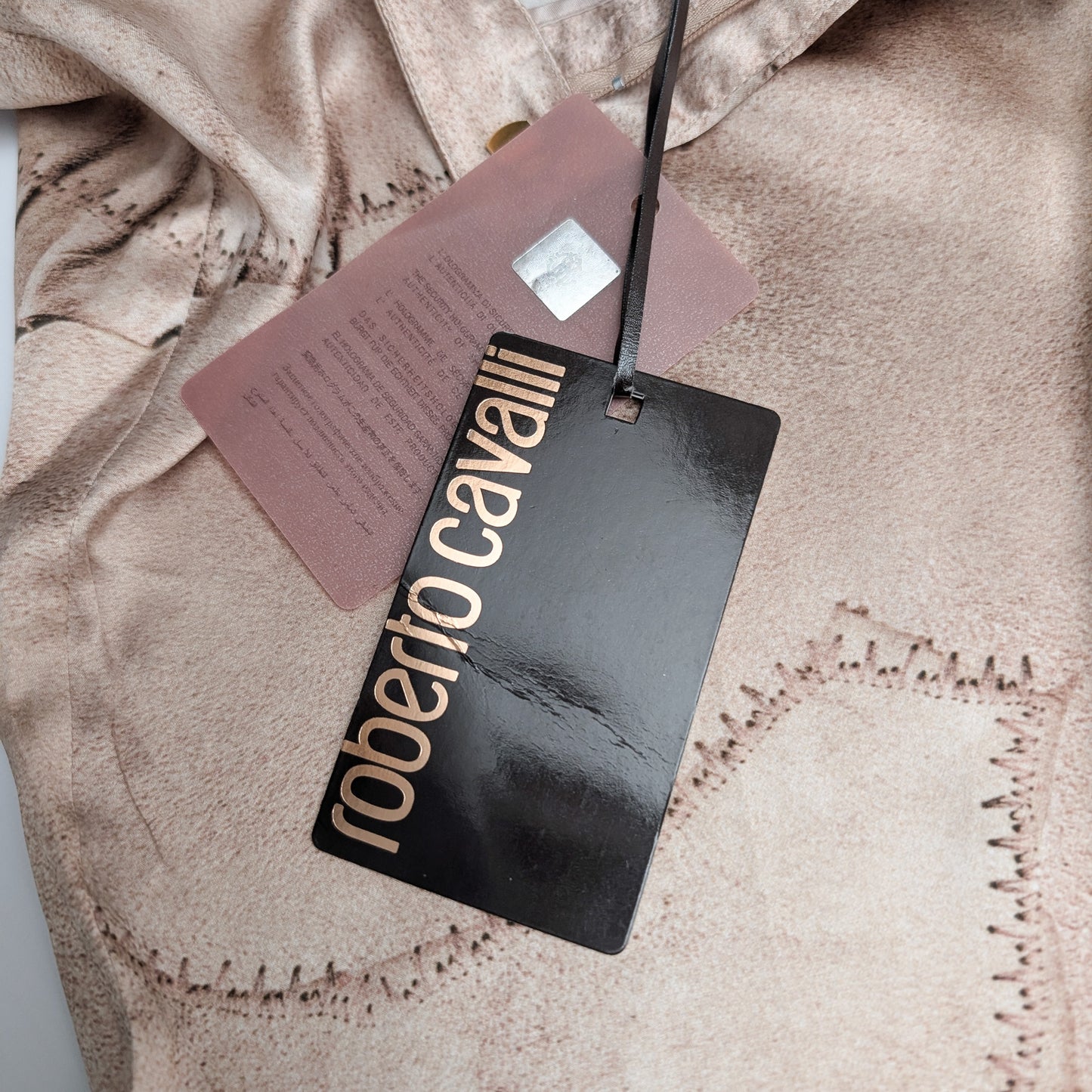 Pantalon en soie Roberto Cavalli - M