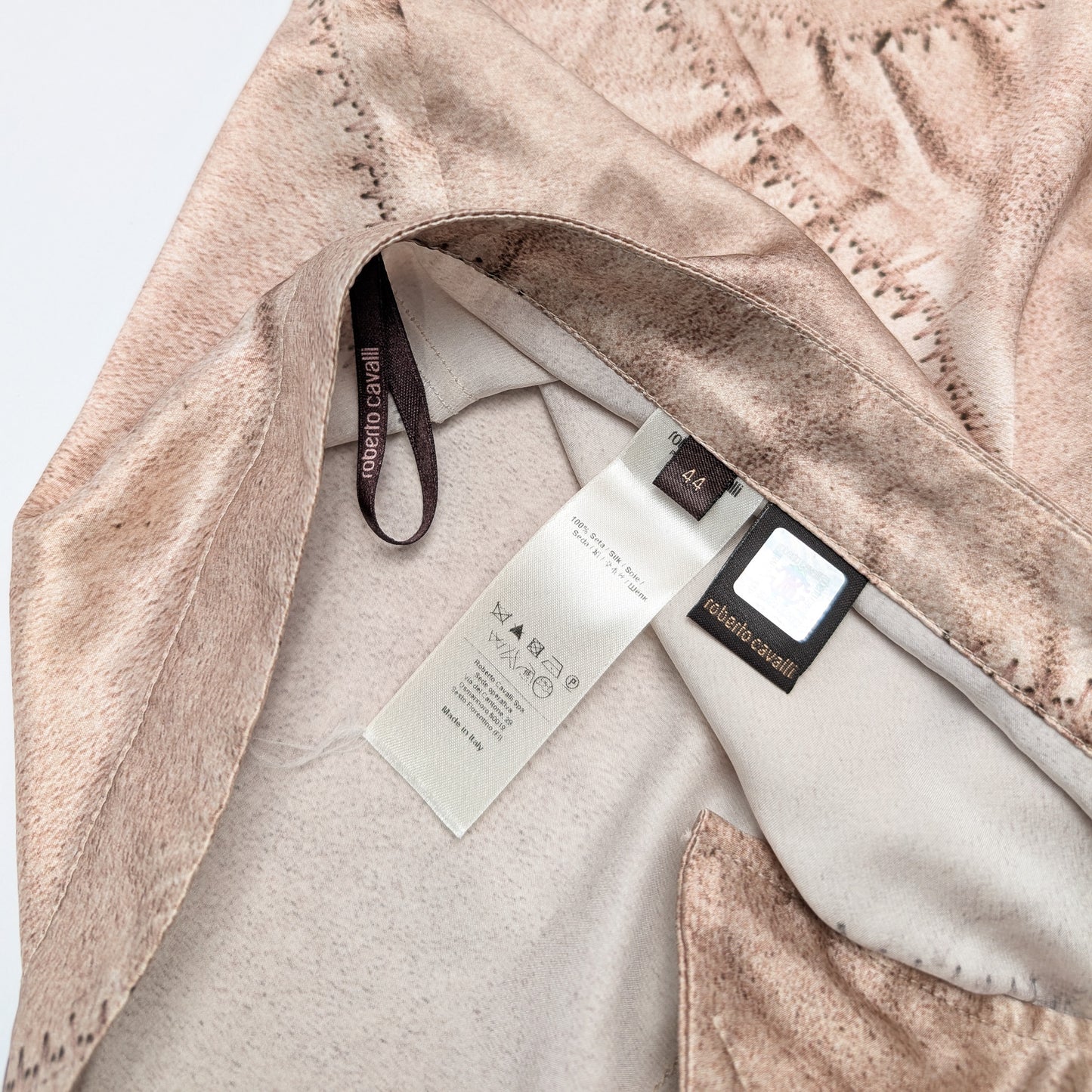 Pantalon en soie Roberto Cavalli - M