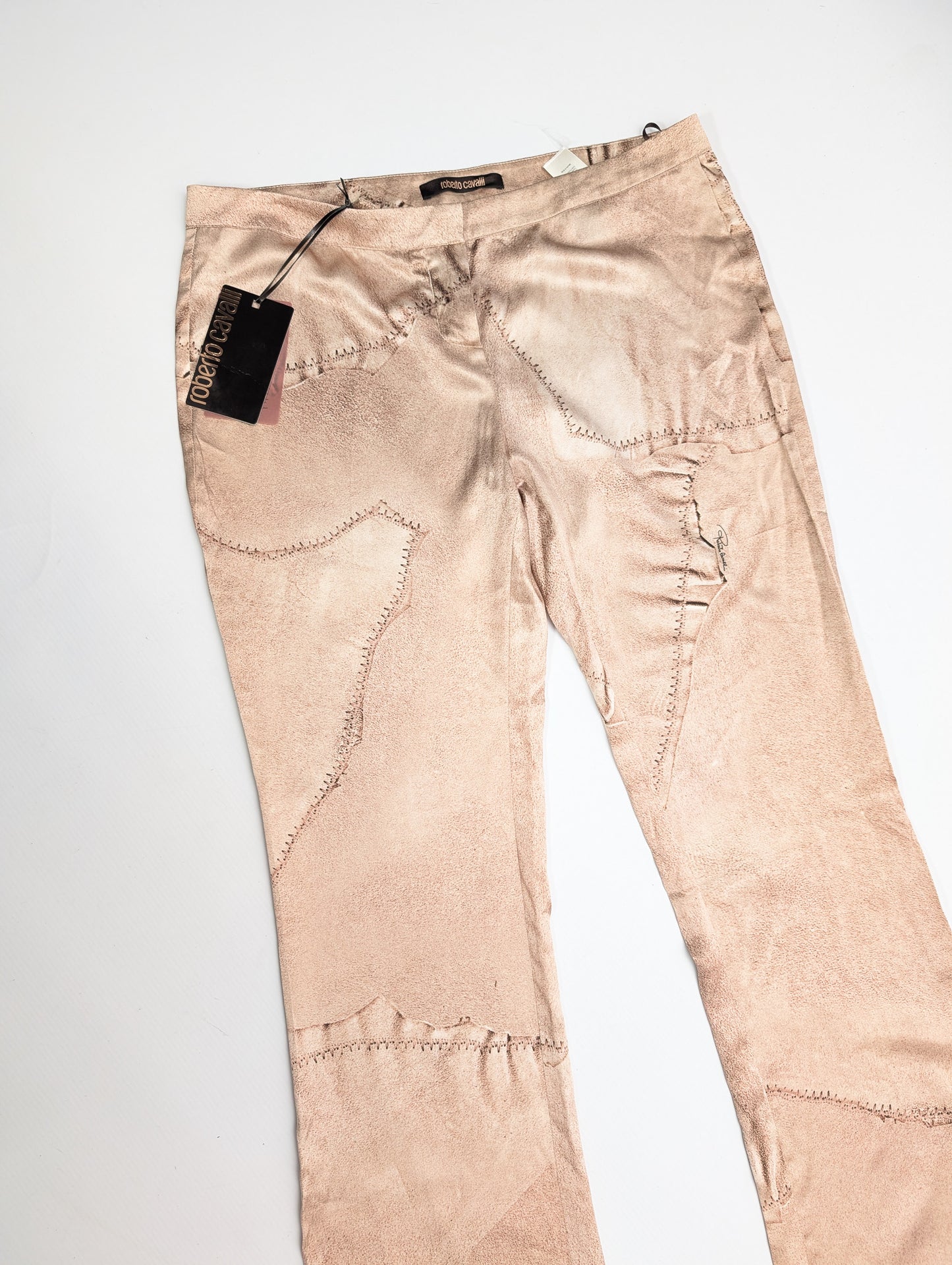 Pantalon en soie Roberto Cavalli - M