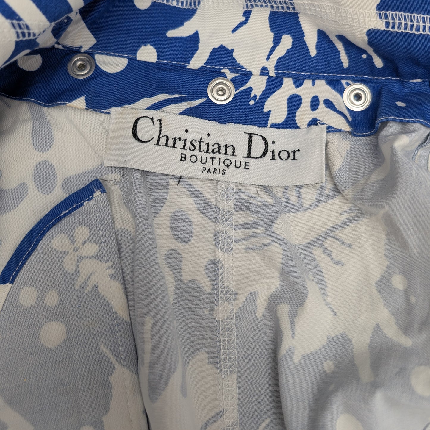 Veste sans manche Dior par Galliano "Surf" S/S2004