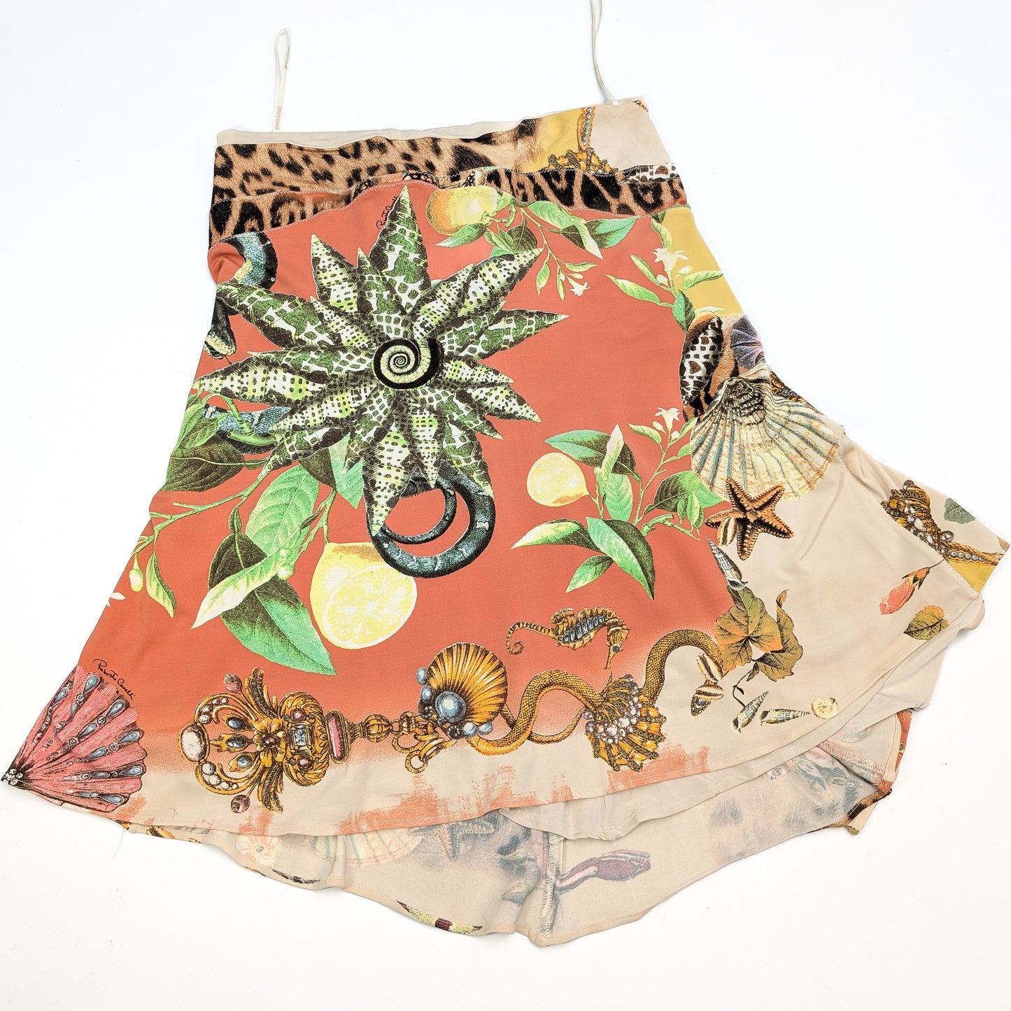 Jupe en soie Roberto Cavalli - L