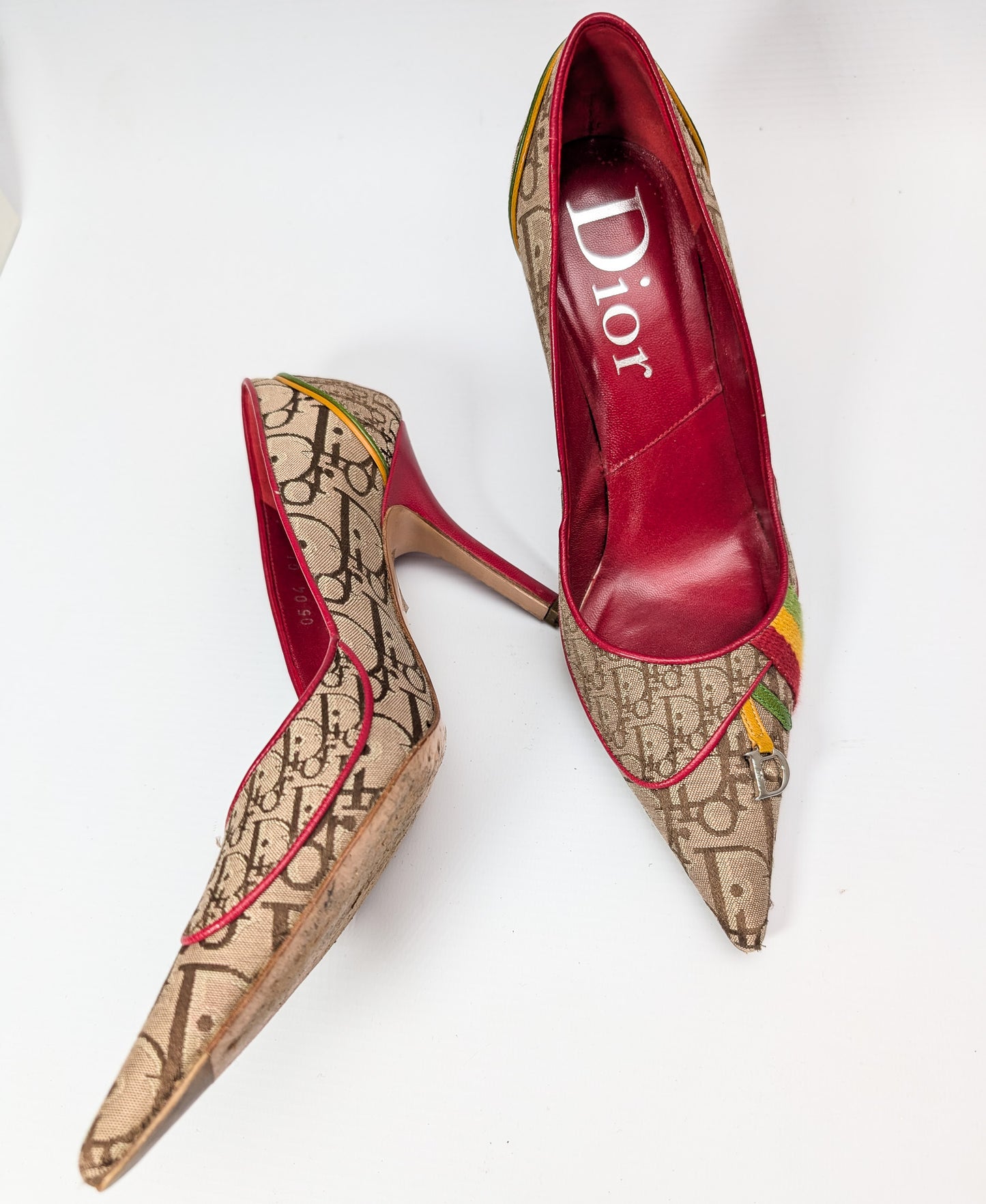 Escarpins Rasta Dior par Galliano 2003 - EU37|UK4|US6