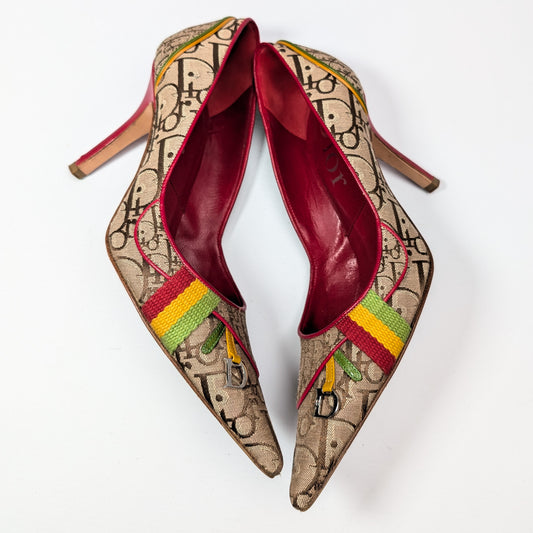 Escarpins Rasta Dior par Galliano 2003 - EU37|UK4|US6