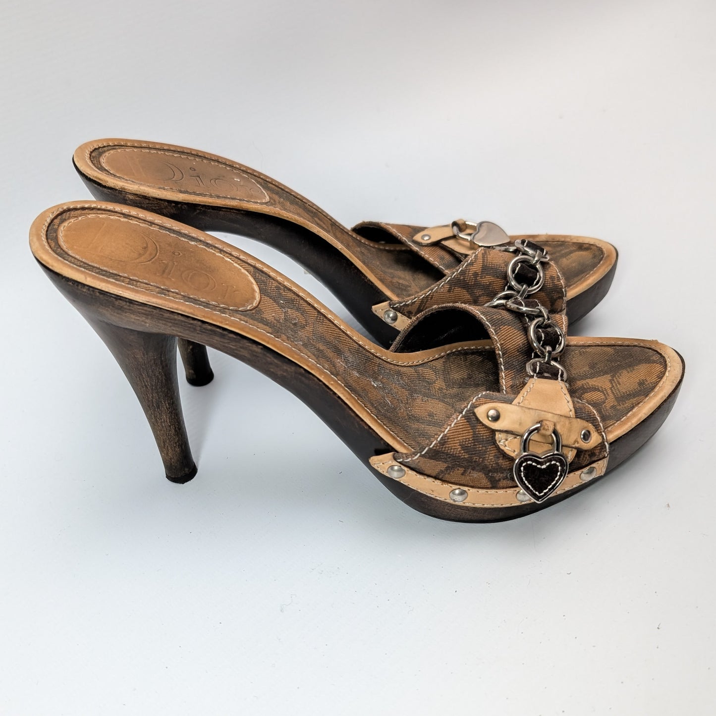 Dior Monogram Mules - EU39|6UK|8US