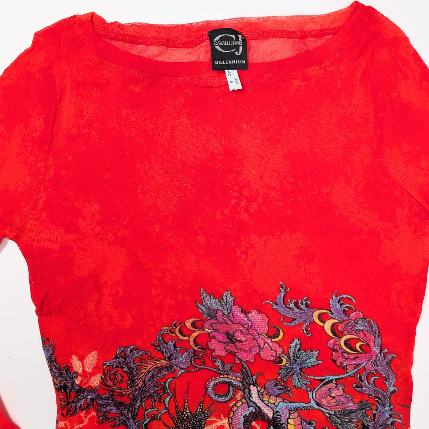 T-shirt manche longue Roberto Cavalli