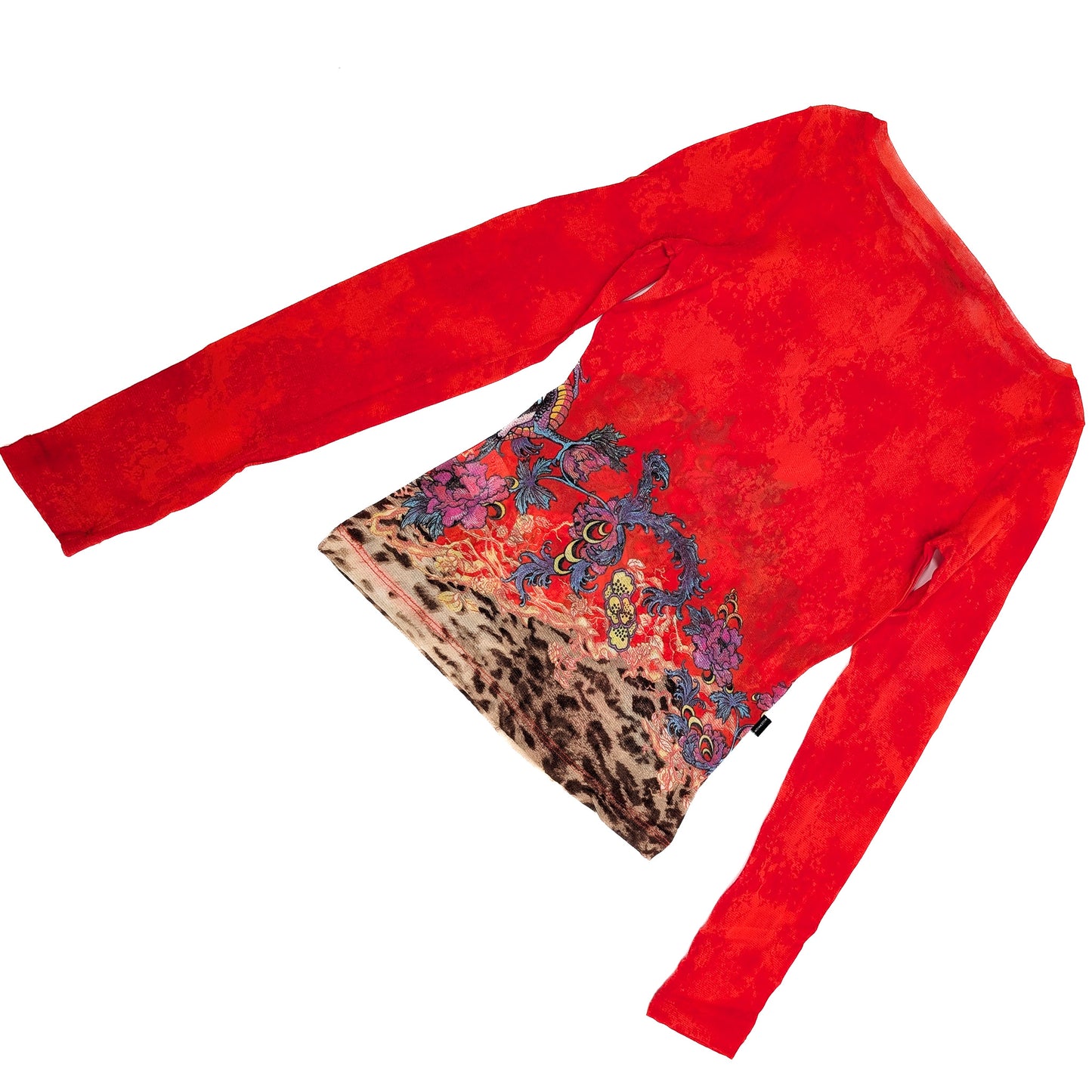 T-shirt manche longue Roberto Cavalli