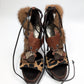 Sandales Dsquared2 "Ecureuil" - EU38.5|UK5.5|US7.5