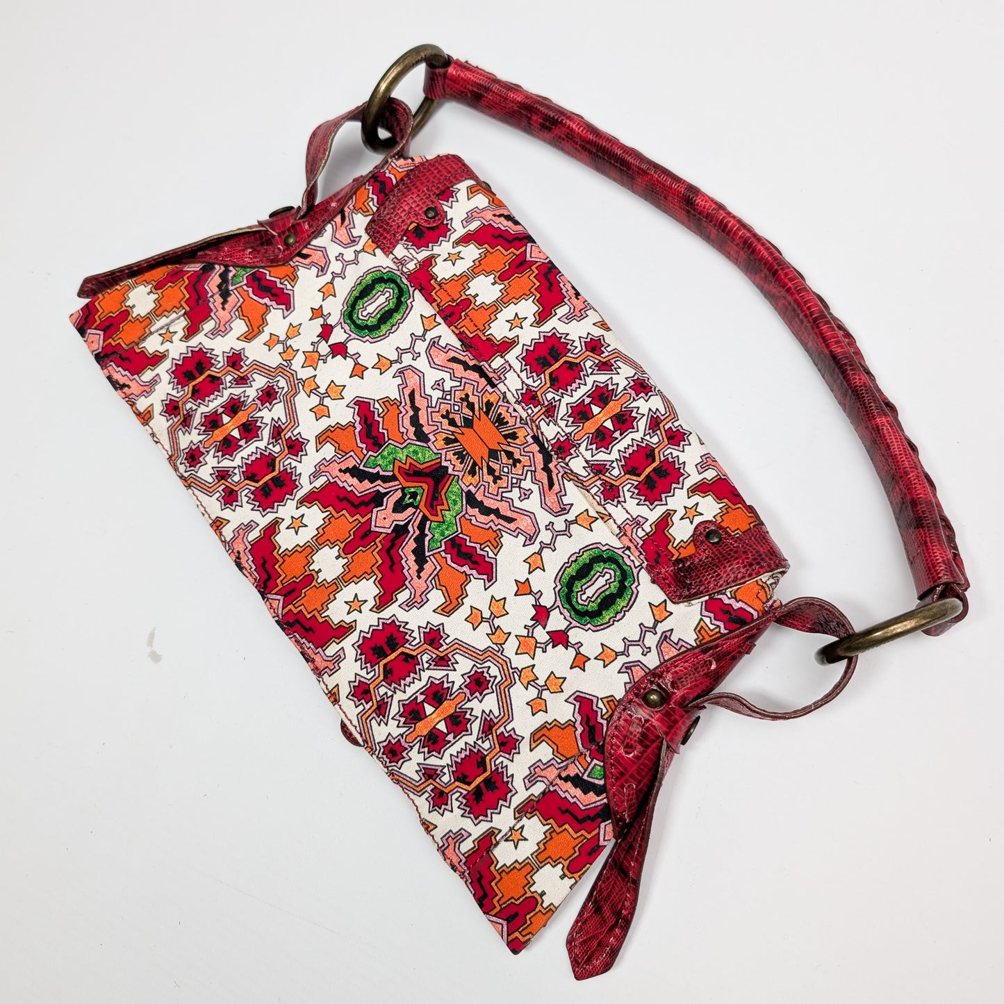 Cavalli baguette handbag