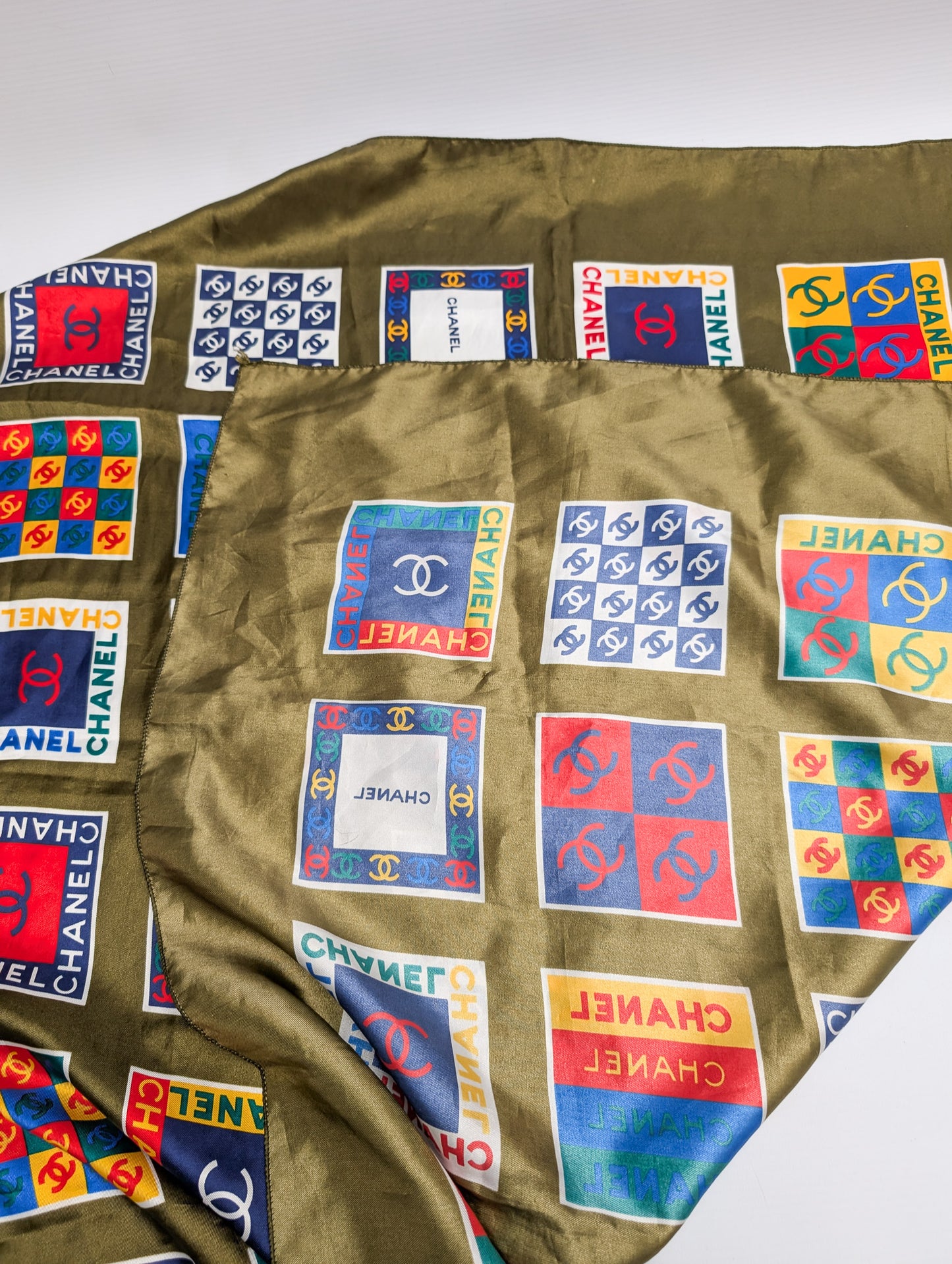 Foulard soie Chanel