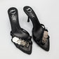 Dior by Galliano mules adorned with coins - EU36|3UK|5US