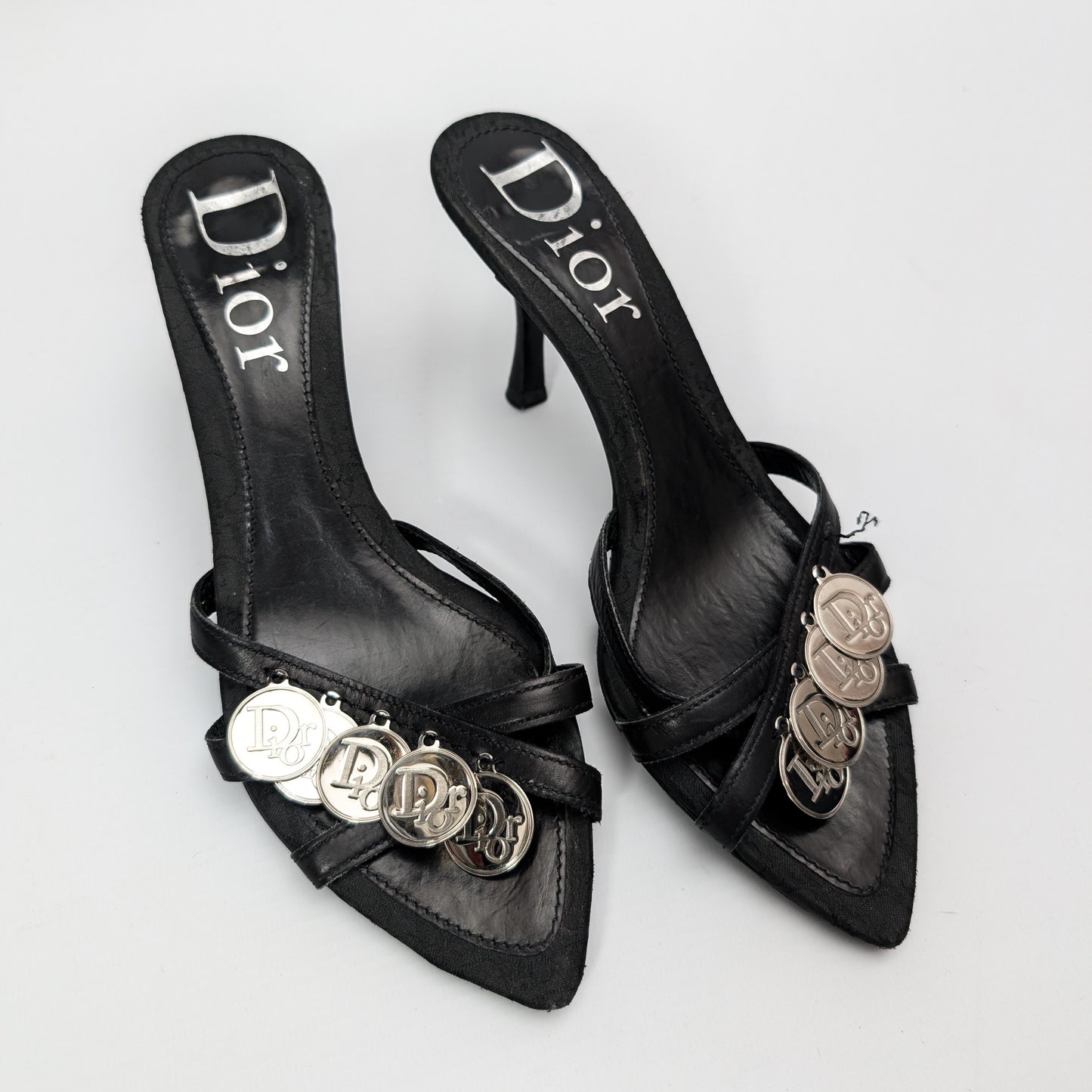 Dior by Galliano mules adorned with coins - EU36|3UK|5US