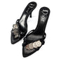 Dior by Galliano mules adorned with coins - EU36|3UK|5US