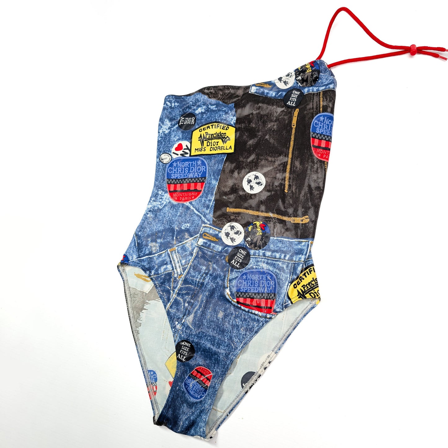 Dior by Galliano F/W 2001 Trompe l'oeil Swimsuit