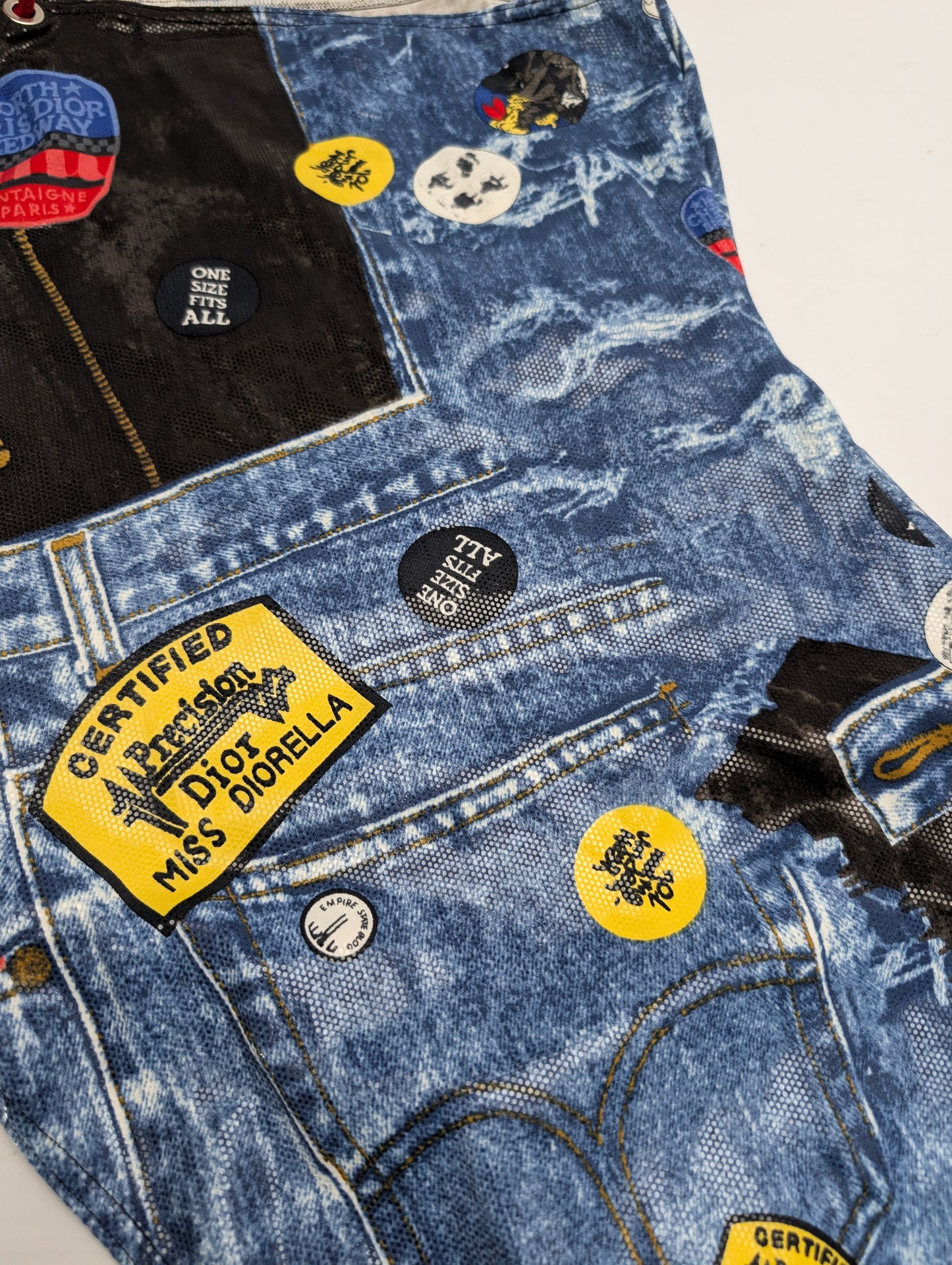 Dior by Galliano F/W 2001 Trompe l'oeil Swimsuit