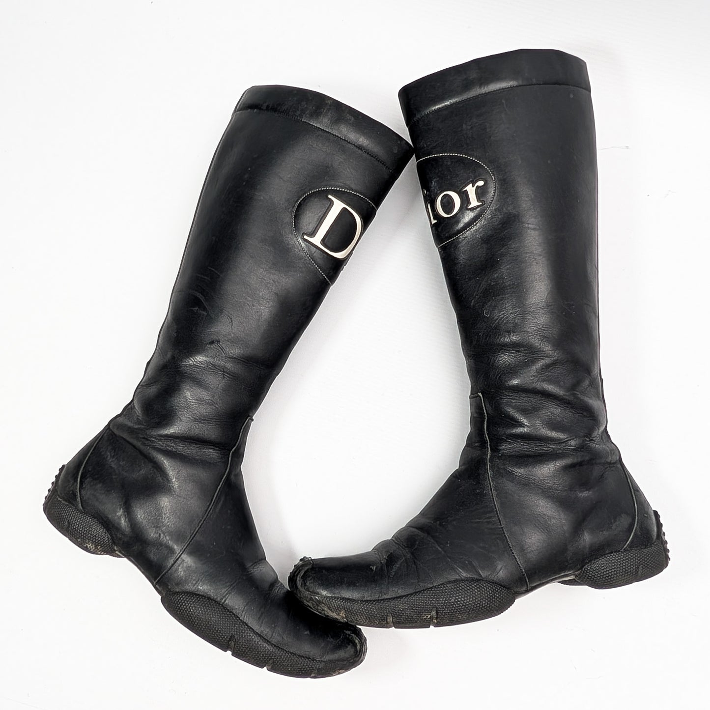 Bottes Dior par Galliano "Moto" - EU36,5|3,5UK|5,5US