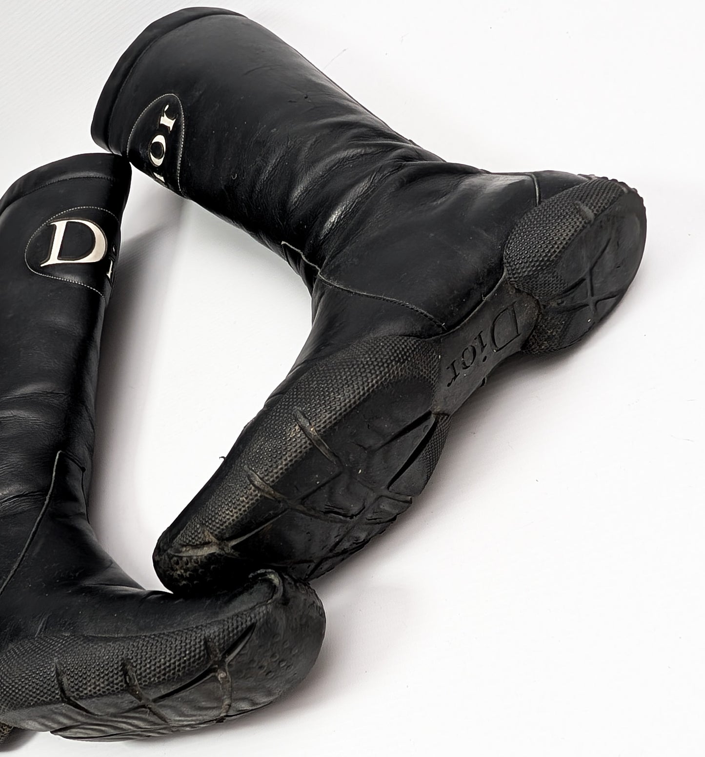 Bottes Dior par Galliano "Moto" - EU36,5|3,5UK|5,5US