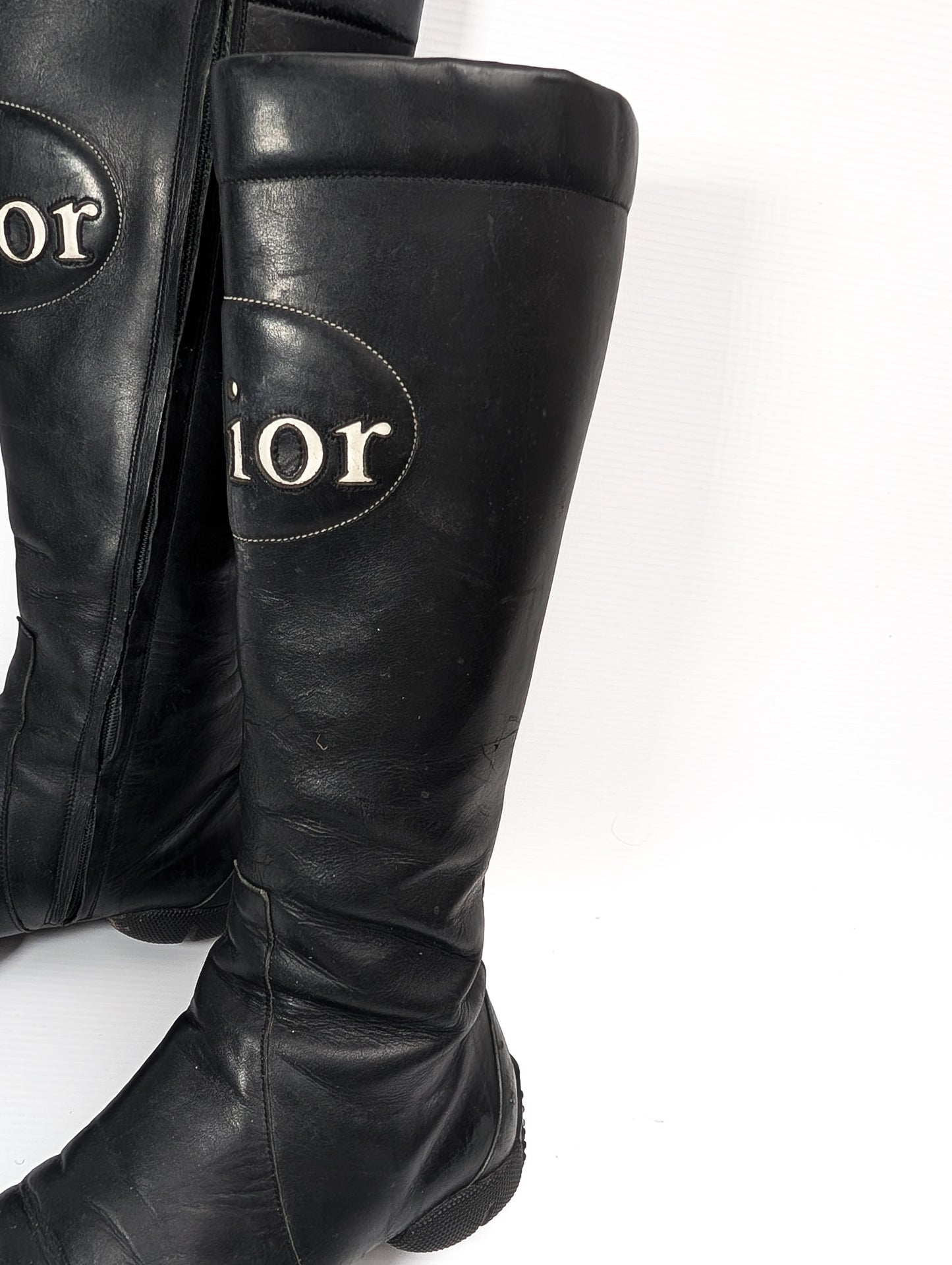 Bottes Dior par Galliano "Moto" - EU36,5|3,5UK|5,5US