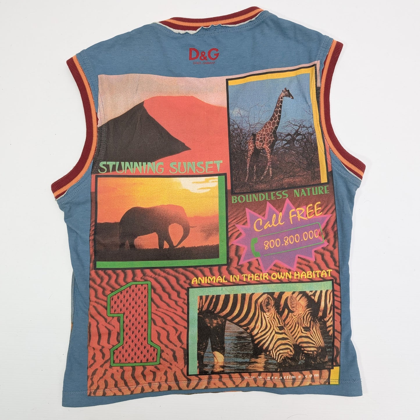 Débardeur Dolce & Gabbana "Safari" - M