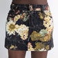 Jupe Roberto Cavalli motif fleurs - XL