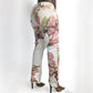 Ensemble cardigan et pantalon Roberto Cavalli fleur - L