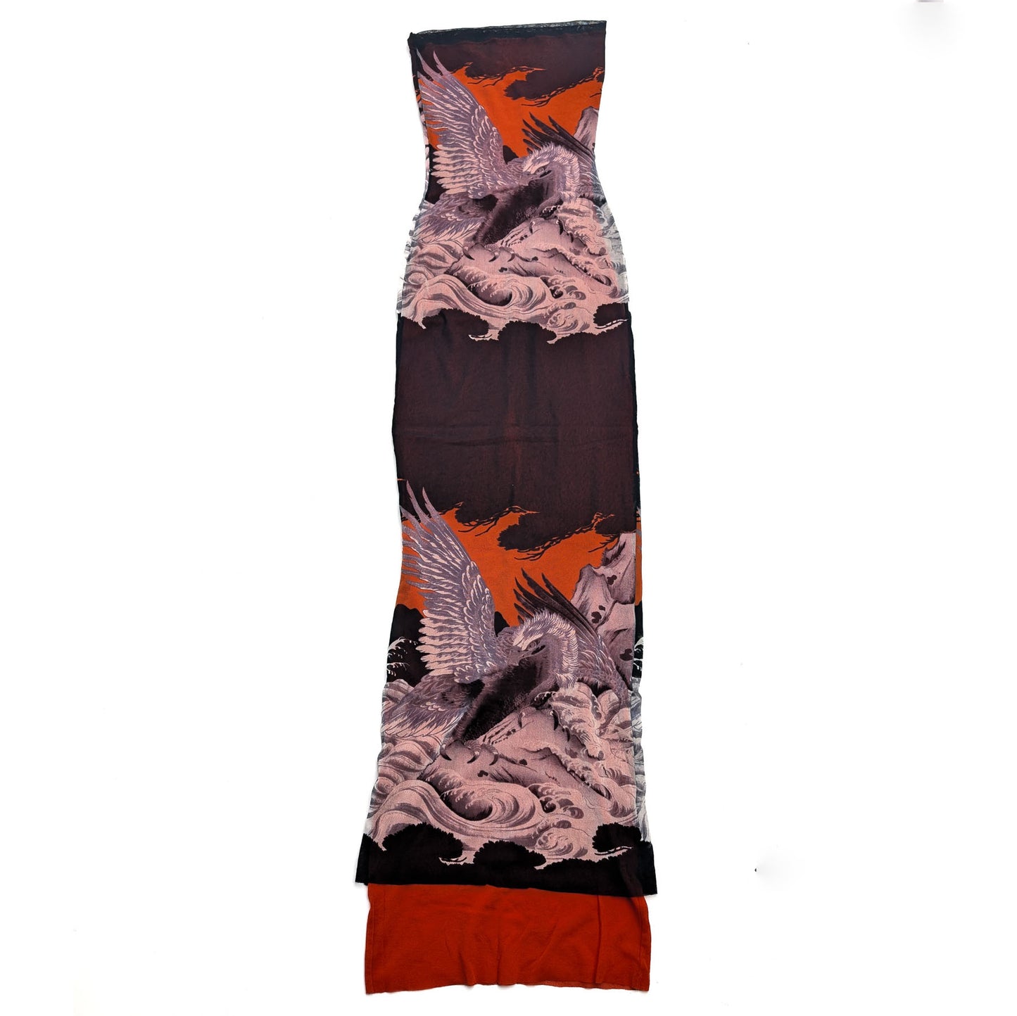 Robe Jean-Paul Gaultier "Koi Tattoo"