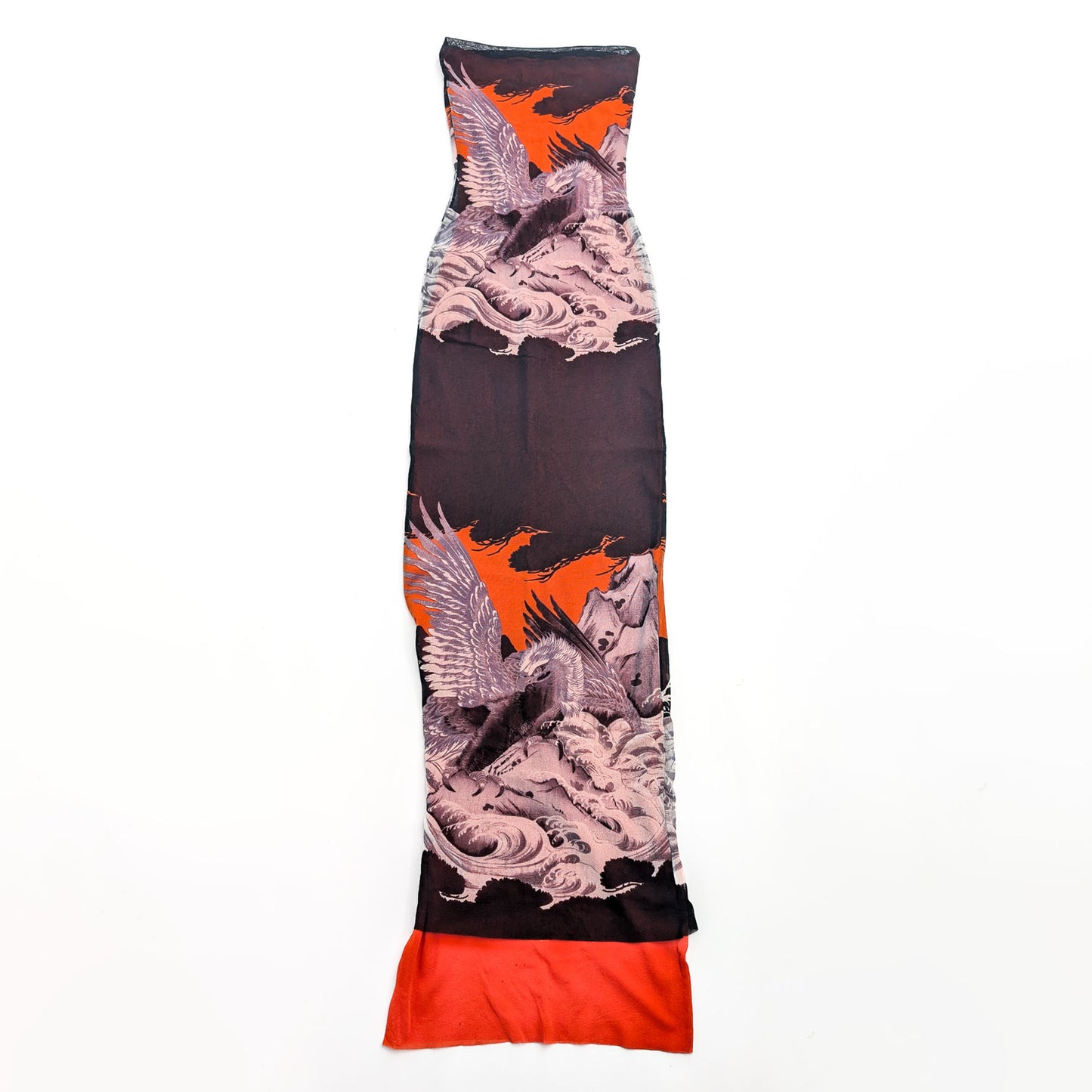 Robe Jean-Paul Gaultier "Koi Tattoo"