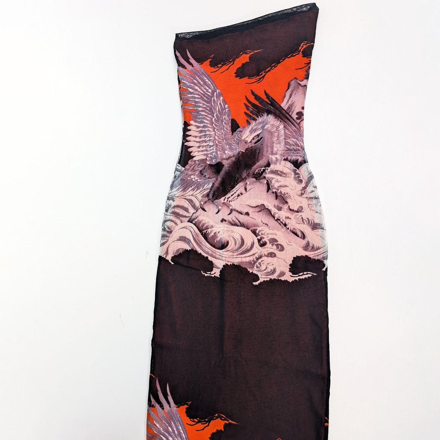 Robe Jean-Paul Gaultier "Koi Tattoo"