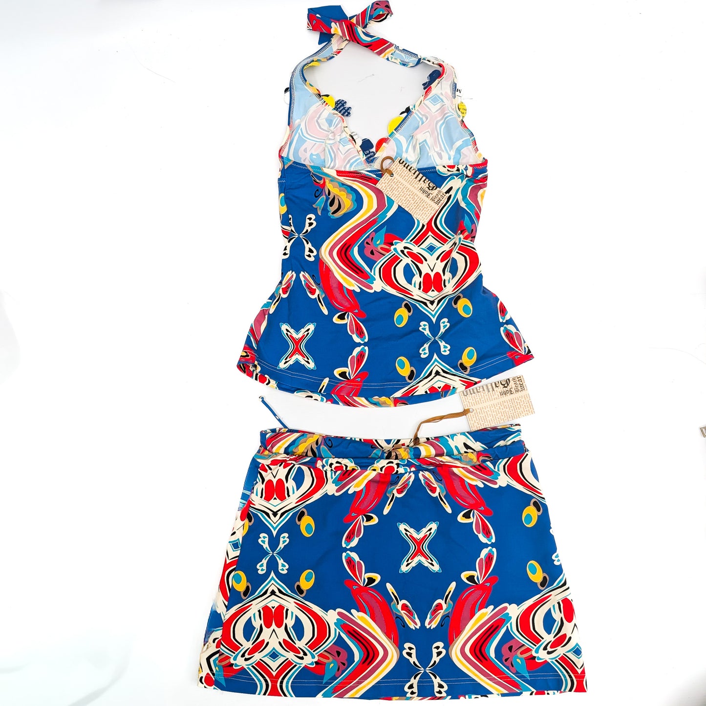 Ensemble John Galliano jupe et top