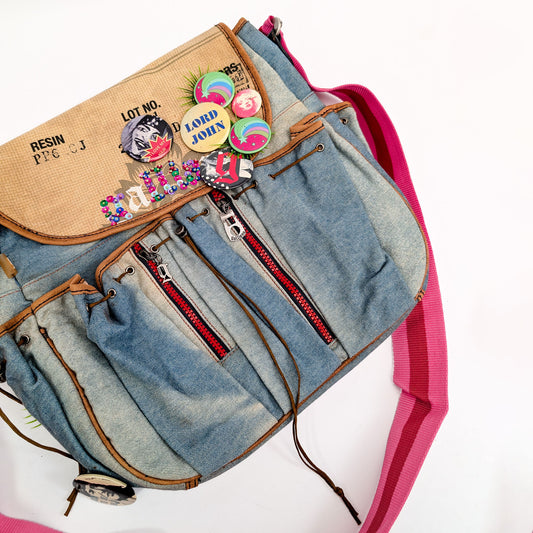 Sac John Galliano à bandoulliere