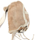 Sac en daim et fourrure John Galliano