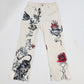 Pantalon "Tattoo" Cavalli - M