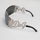 Dolce & Gabbana silver sunglasses with initial