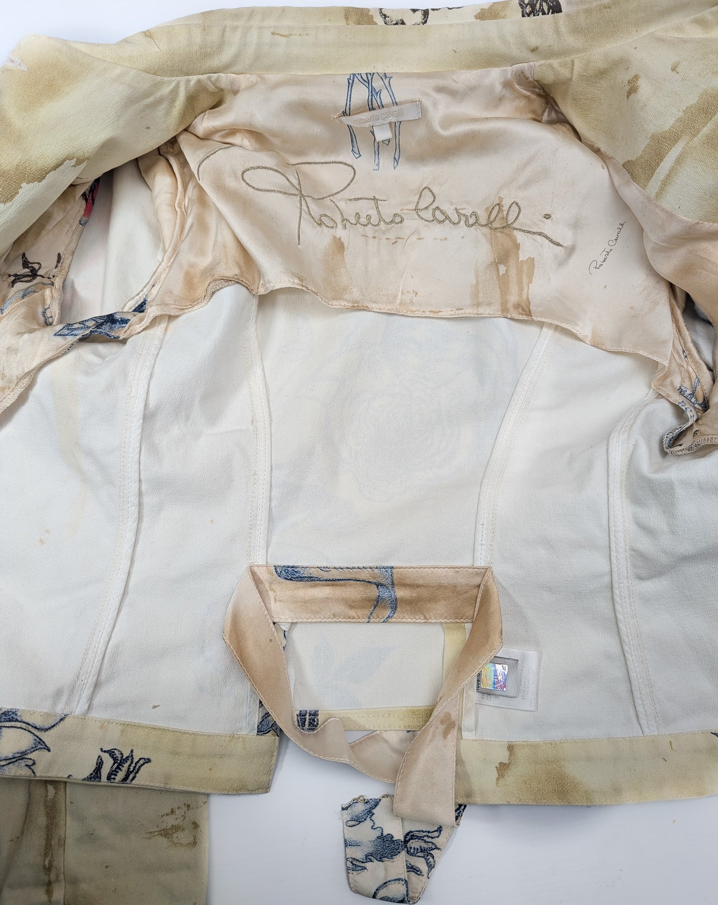 Veste Roberto Cavalli "tatouage" S/S 2003 - M