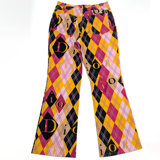 Pantalon Arlequin Dior par Galliano - A/W2004 - L