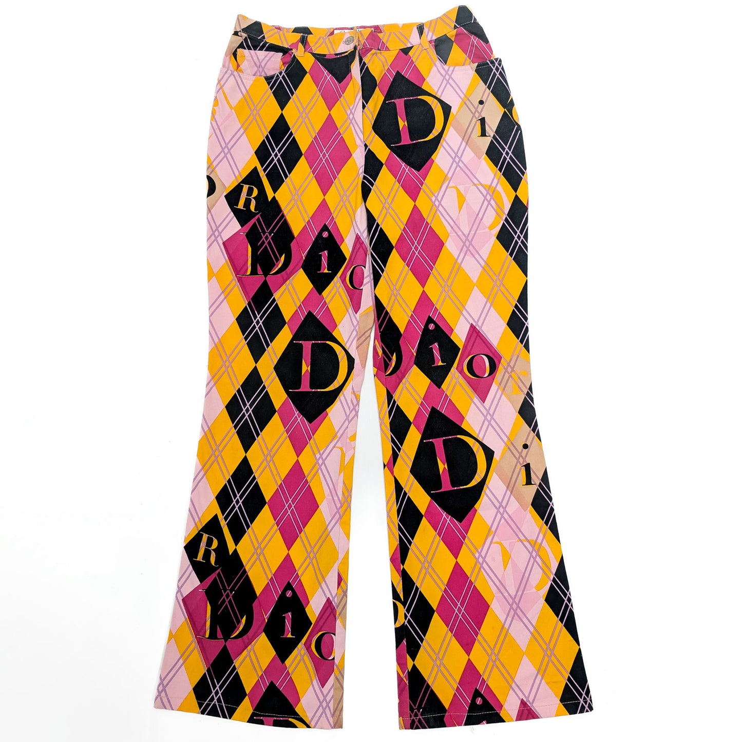 Dior by Galliano Harlequin Trousers - A/W2004 - L