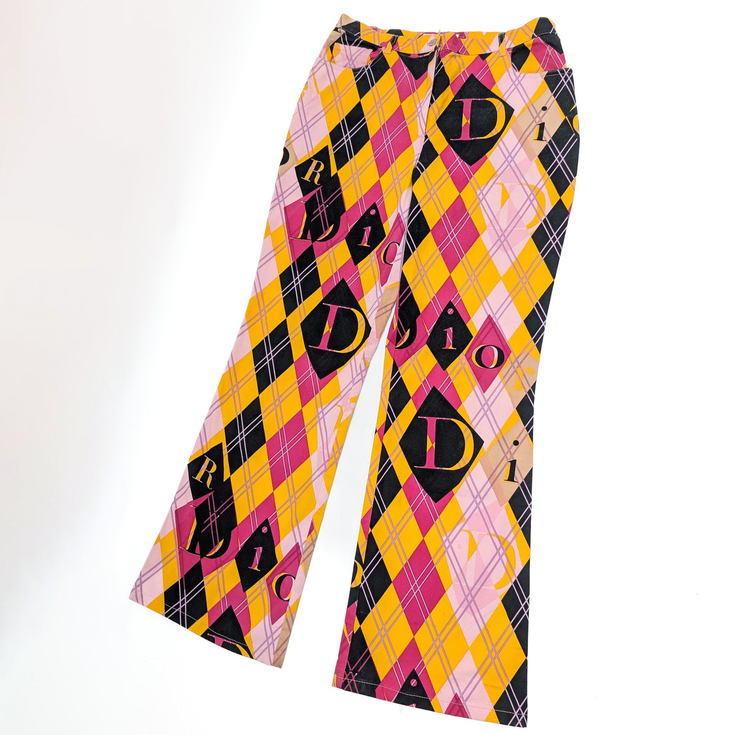 Dior by Galliano Harlequin Trousers - A/W2004 - L