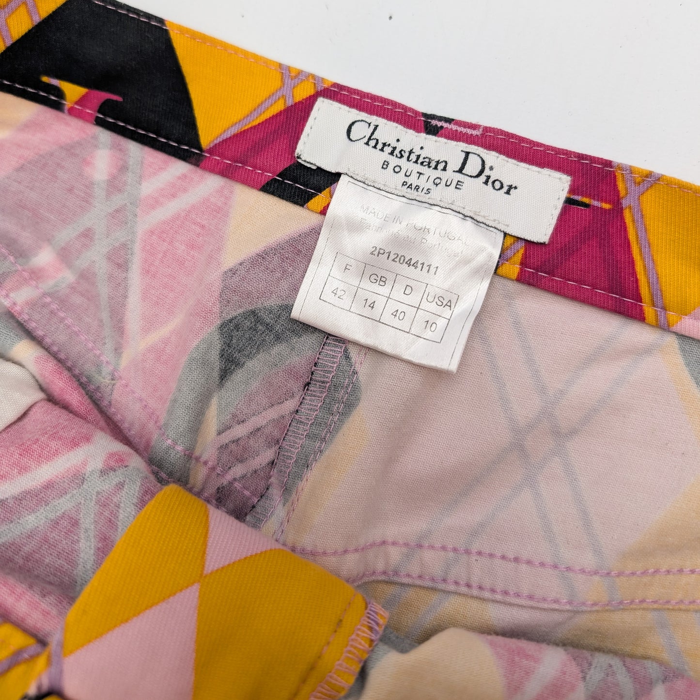 Dior by Galliano Harlequin Trousers - A/W2004 - L