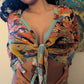 Top cache-coeur "indien" Jean Paul Gaultier
