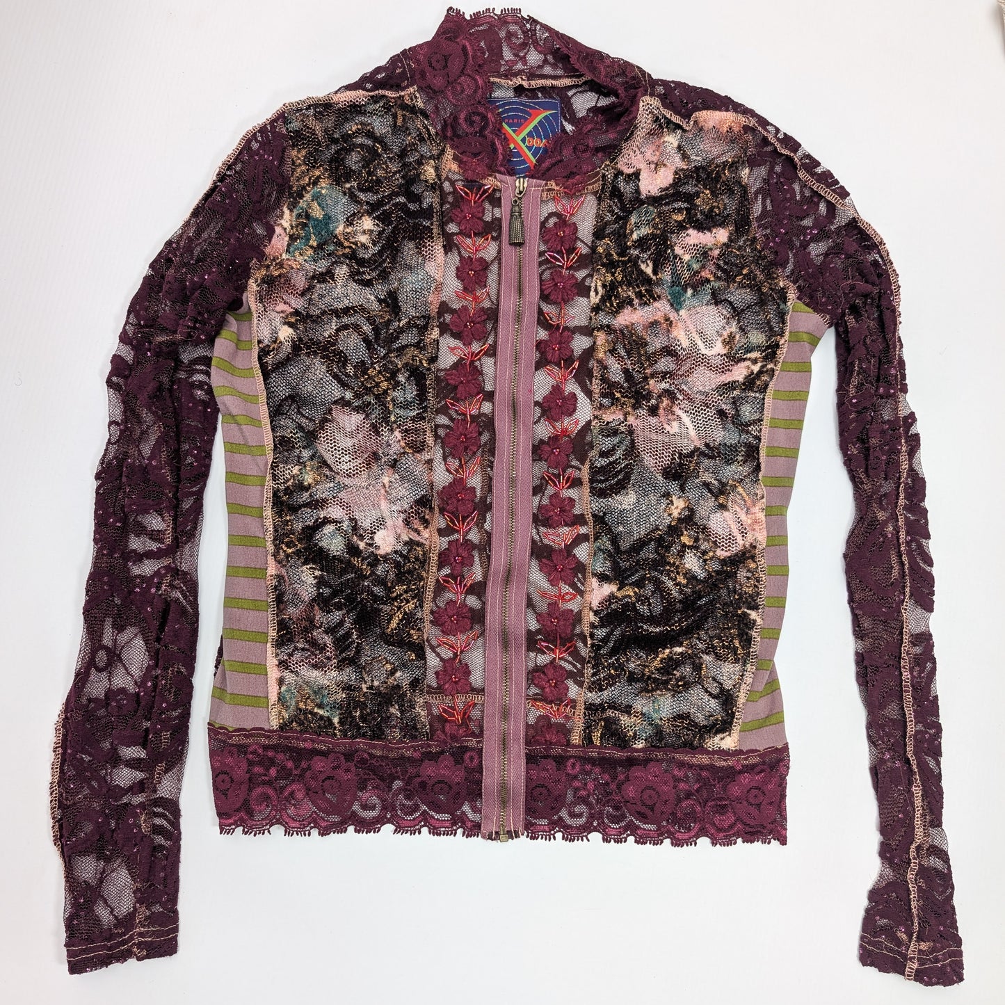 Top manche longue vintage