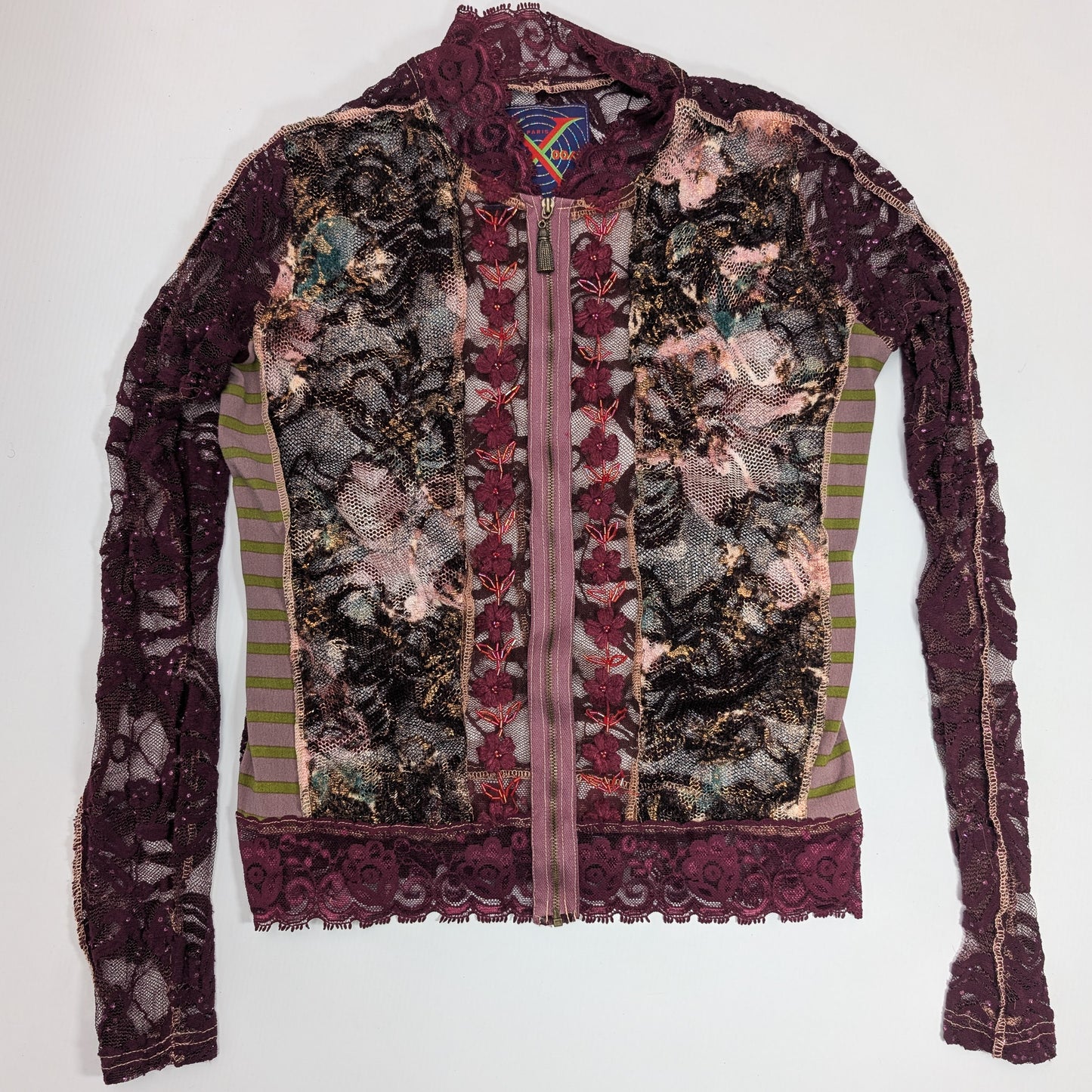 Top manche longue vintage