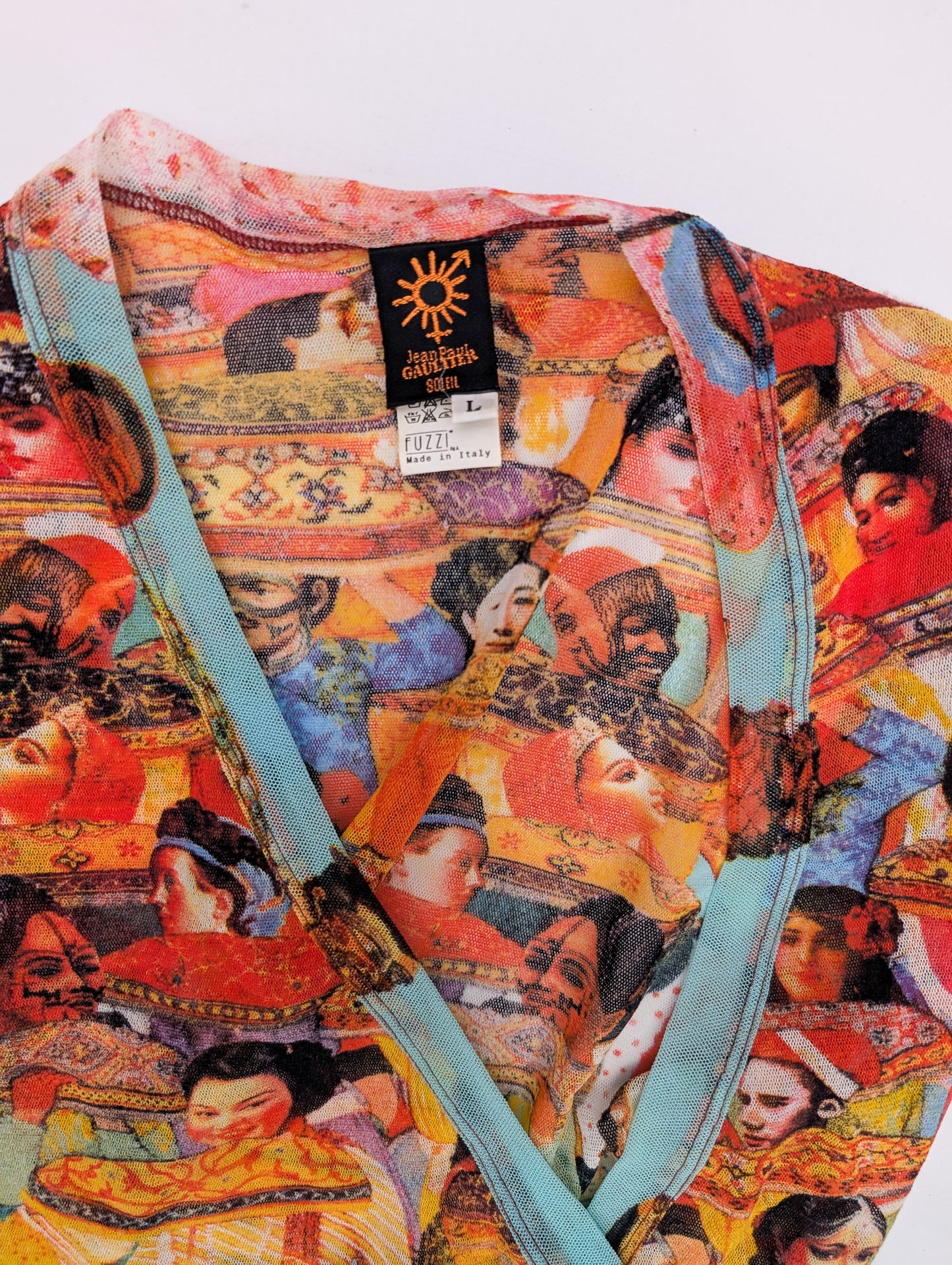 Top cache-coeur "indien" Jean Paul Gaultier
