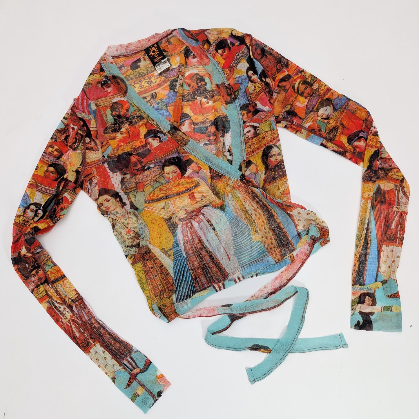 Top cache-coeur "indien" Jean Paul Gaultier