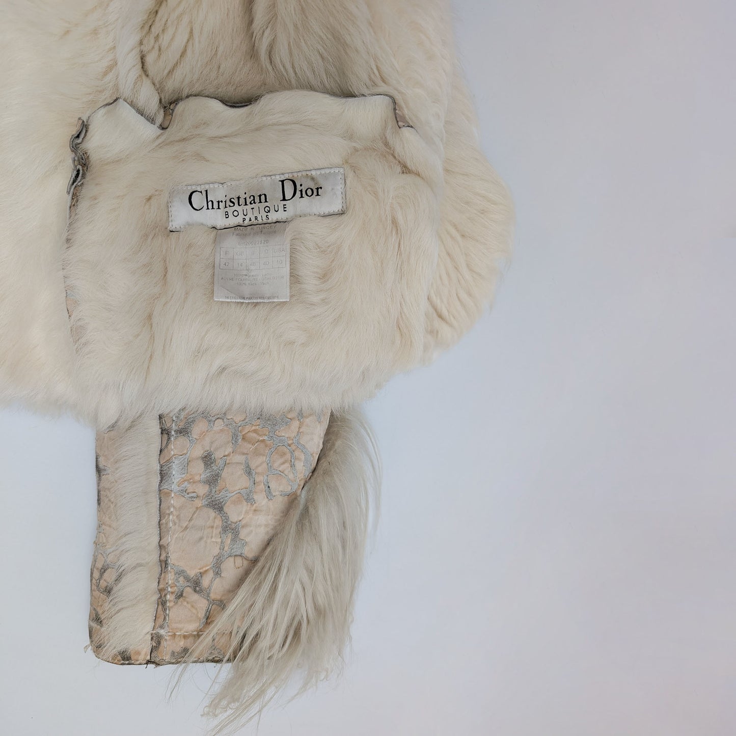 Dior Galliano Shearling Jacket F/W 2006