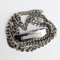 Roberto Cavalli silver chain belt
