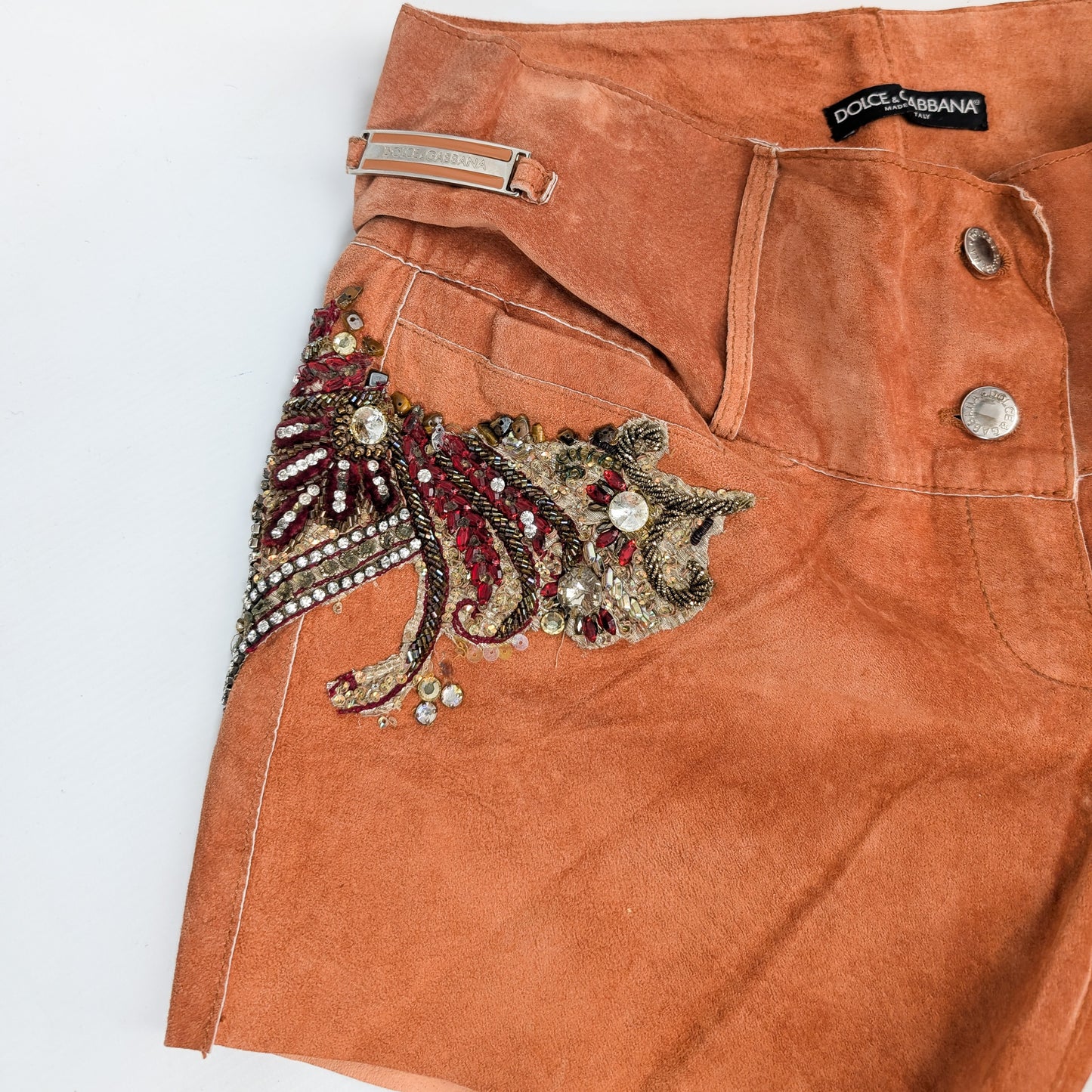 Short en daim Dolce & Gabbana - M