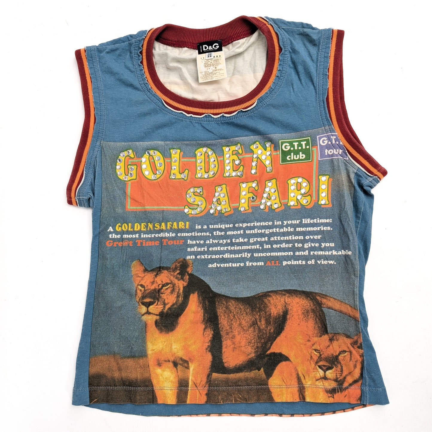 Dolce & Gabbana "Safari" tank top - M
