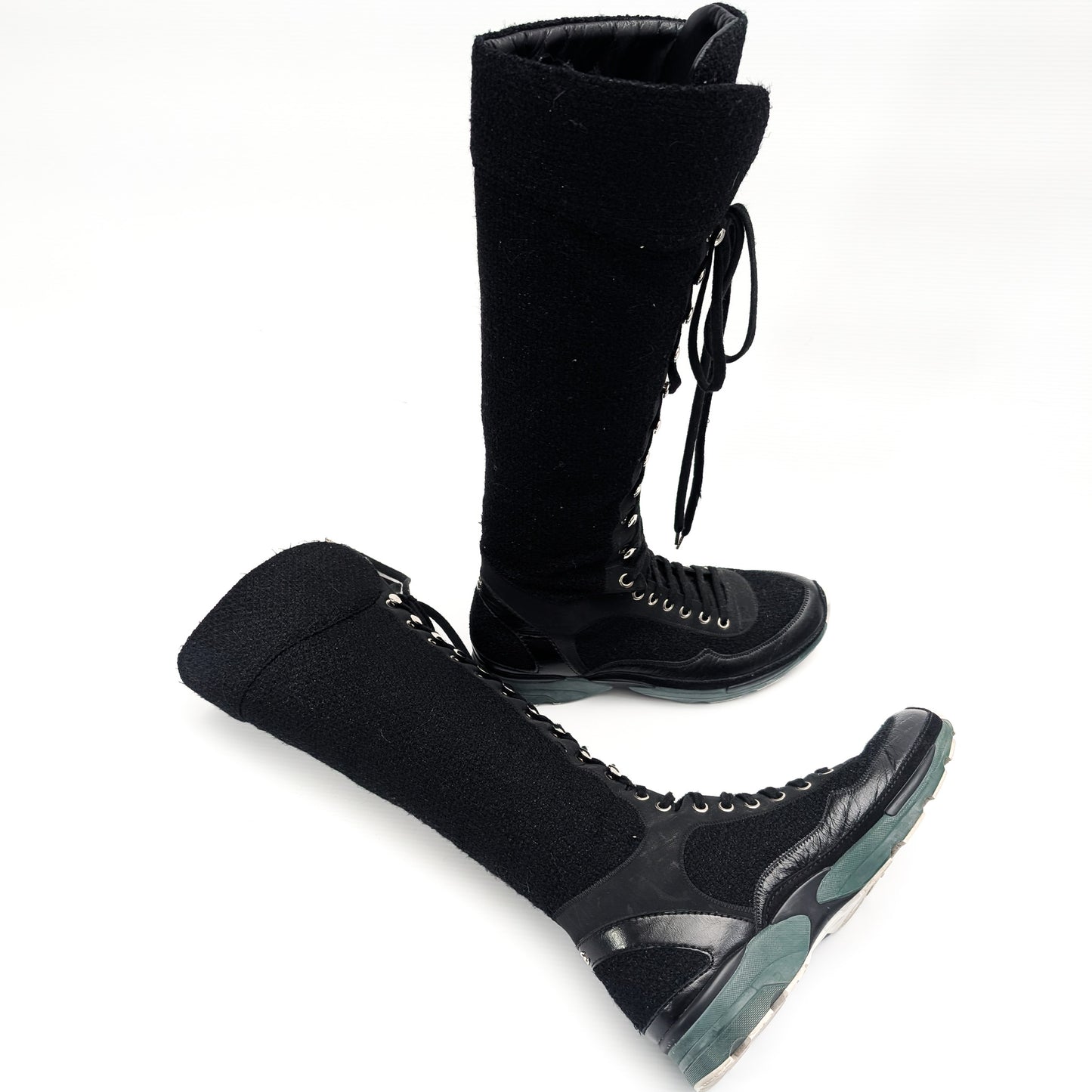 Bottes sport tweed F/W 2014 Chanel  - EU39|UK6|US8